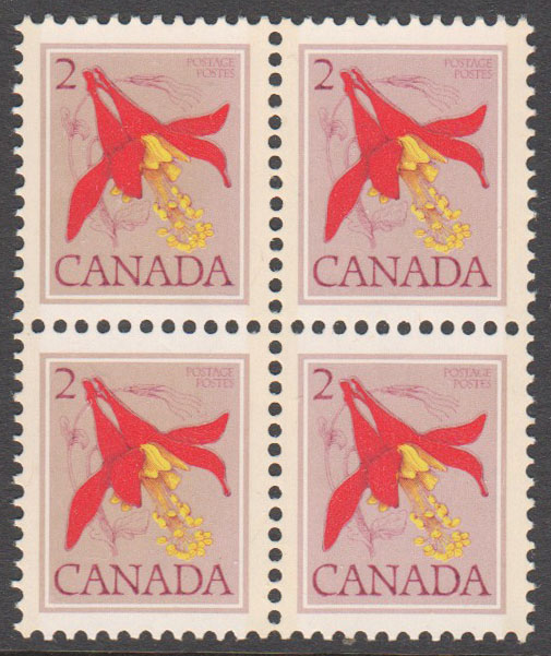 Canada Scott 707 MNH Block - Click Image to Close